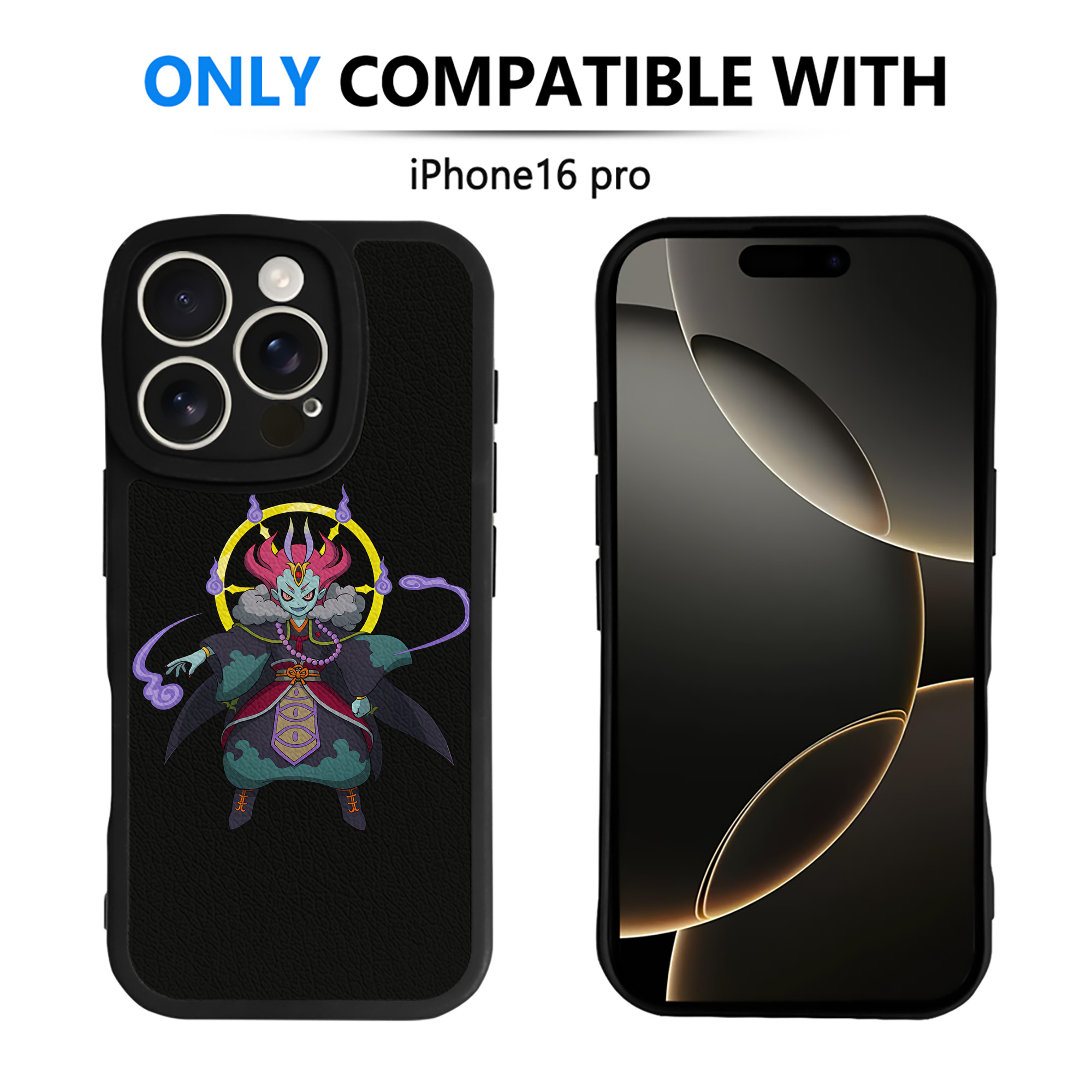 （画像用） 妖怪ウォッチ Yo-kai Watch 【iPhone 16シリーズ対応】シリコンスマホケース（レザー調） 材質：シリコン